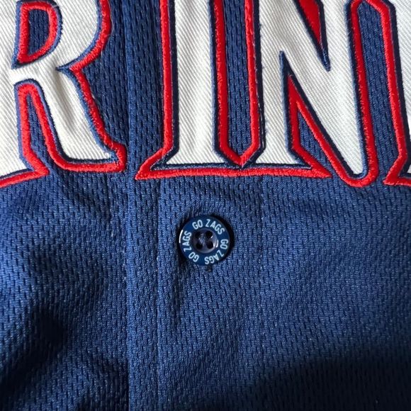 Rare Mariners X Gonzaga University Jersey Medium - Picture 3 of 5